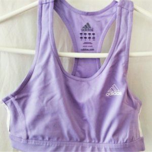 NWT Adidas Sports Bra 360 Women Medium Light Purple Large Black 02490 Black